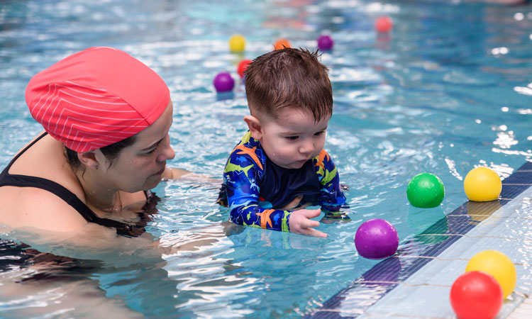 Nageur de Natation Gatineau en compétition